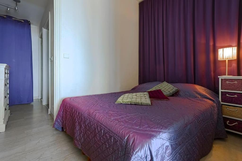 French Riviera 1 Bedroom On The Beach Facing Cannes 泰晤勒·苏尔·梅尔 外观 照片